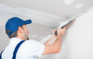 How to paint popcorn ceiling