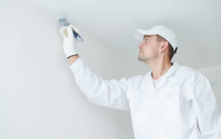 How To Cut In A Ceiling While Painting